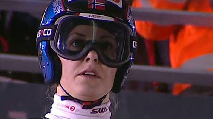 Telediario 1 - Saltos, en clave femenina