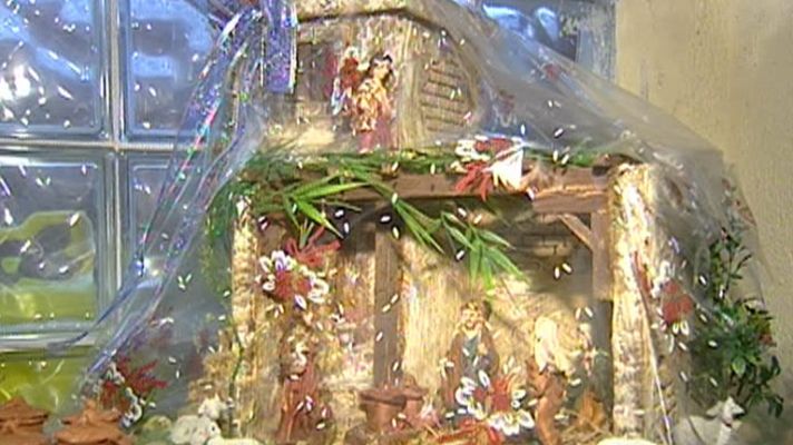 Telediario 1 - Belenes artesanales