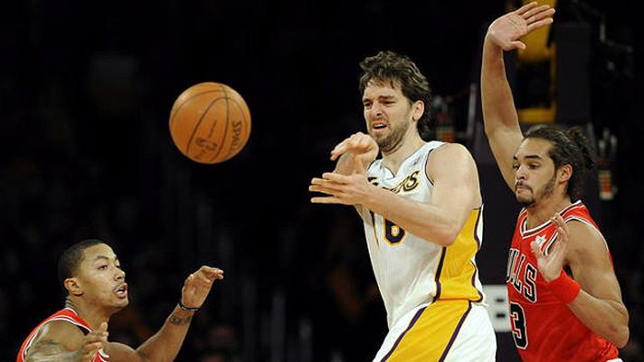 Telediario 1 - Los Lakers caen ante los Bulls