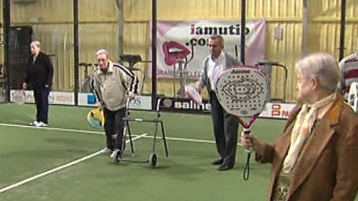 La mañana - Abuelos, al pádel