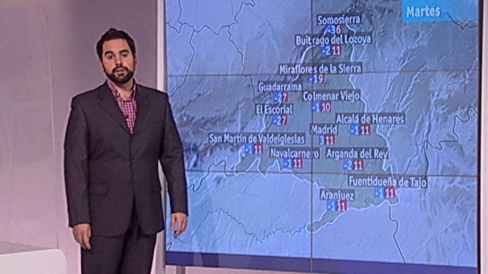 Informativo de Madrid - El tiempo en la Comunidad de Madrid - 26/12/11