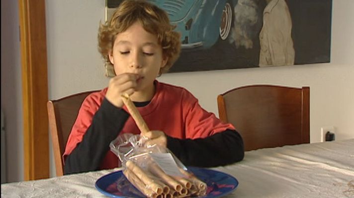 Telediario 1 - Intoleracia alimenticia en Navidad