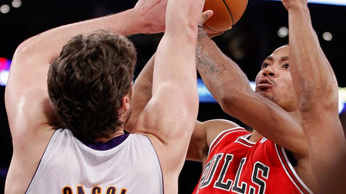 Telediario 1 - Rose amarga el debut de Gasol