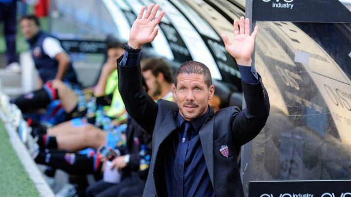 Telediario 1 - Simeone: "Estoy muy feliz"