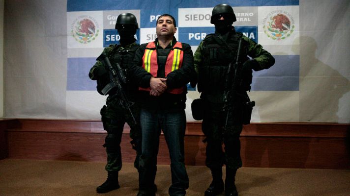 Telediario 1 - Nuevo golpe al narcotráfico en México con la detención de un cabecilla del cartel de Sinaloa