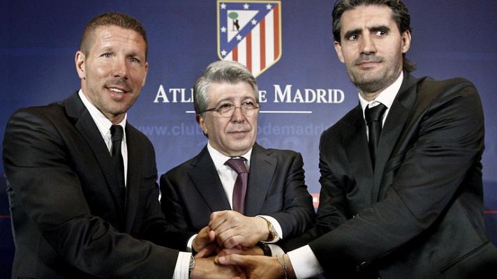 Informativo de Madrid - Presentación de Simeone con el Atlético