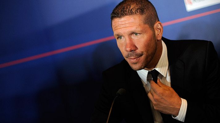 Telediario 1 - Simeone, "entusiasmado"