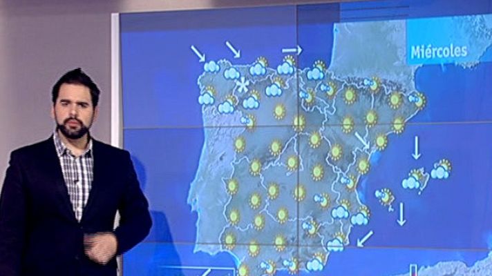 El tiempo - Nubosos en el noroeste y heladas