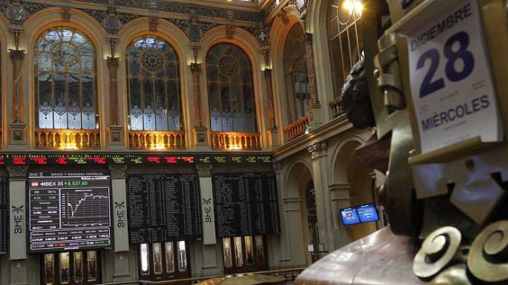 La tarde en 24h - La Bolsa cae un 2% con el euro en retroceso