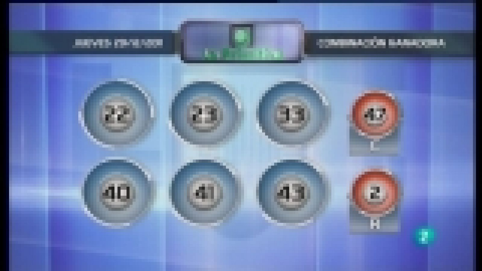 Lotería diaria - 29/12/11 - Ver ahora