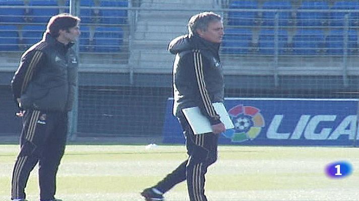 Telediario 1 - El Madrid vuelve al trabajo