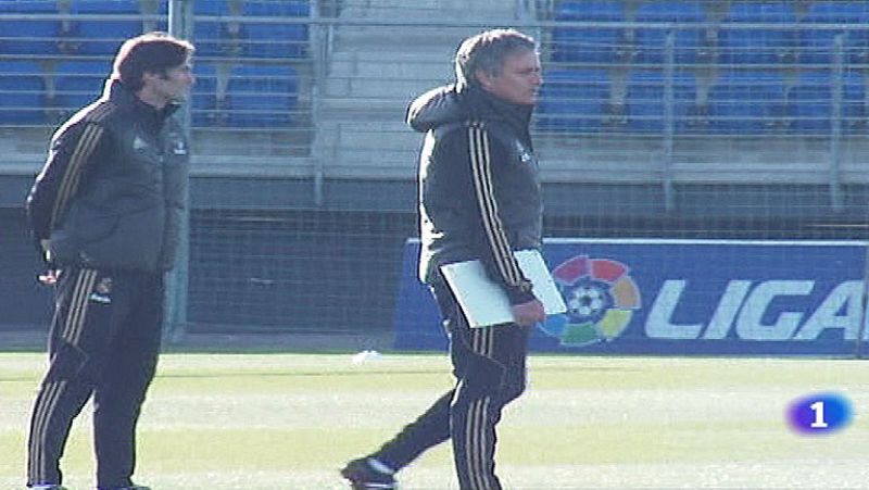 El Madrid vuelve al trabajo con Carvalho | Ver