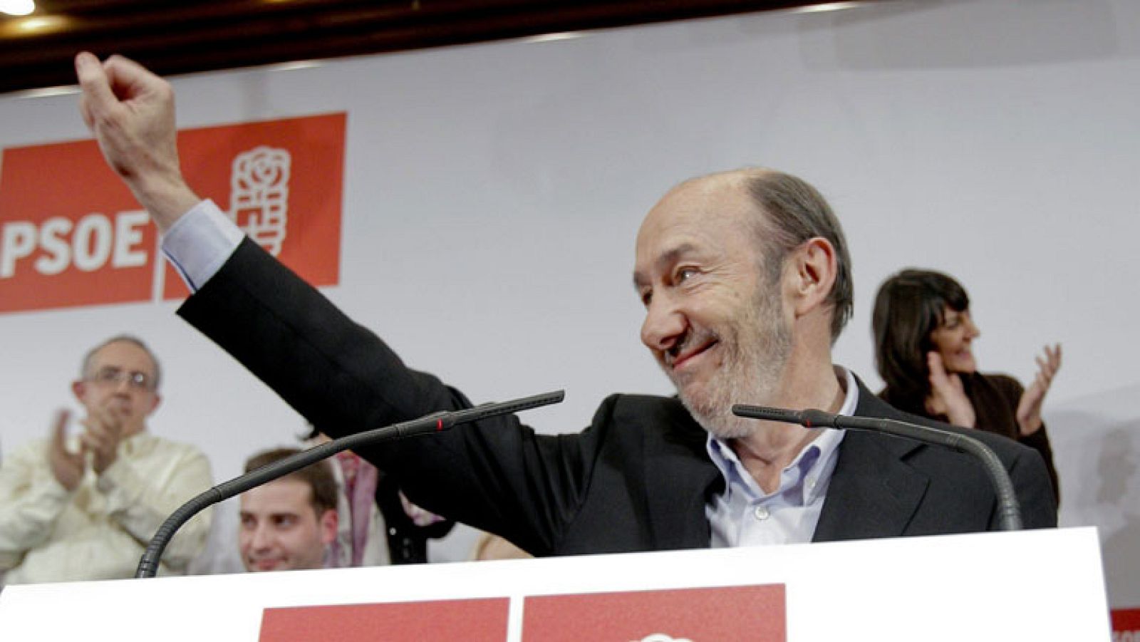 Alfredo Pérez Rubalcaba ha presentado su candidatura a la secretaría general de PSOE