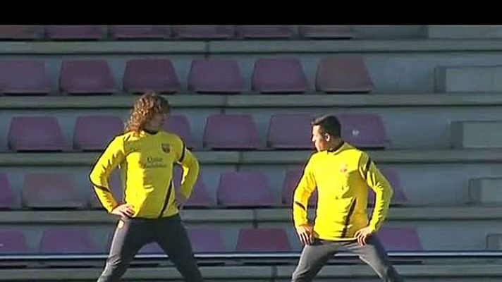 Telediario 1 - El Barça, sin Keita ni Puyol