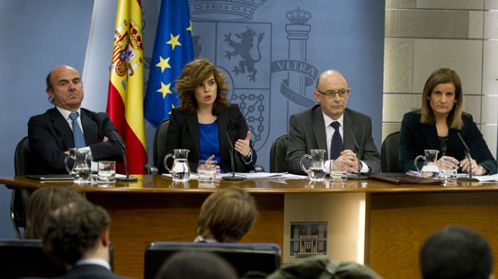 Telediario 1 - Telediario 2 en 4' - 30/12/11