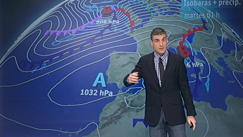 Intervalos de viento fuerte en Baleares y en el litoral