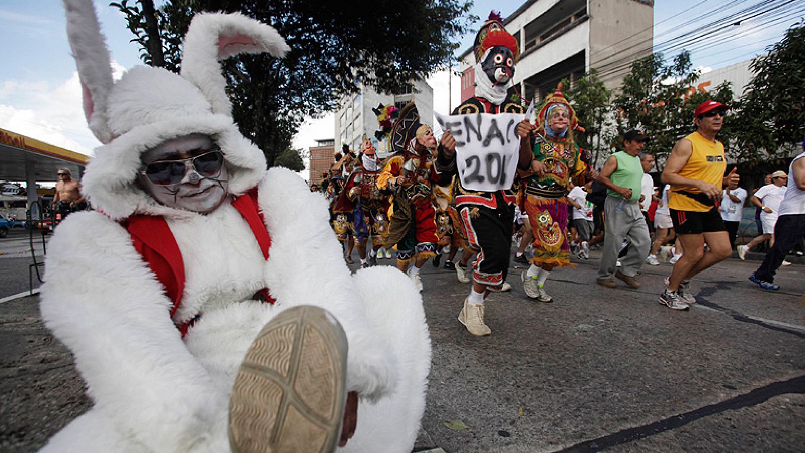 Una San Silvestre siempre es una fiesta, la que cierra el año deportivo y tiene participantes de todo tipo: vegetales como los de Santander o a animales como los de Barcelona. También tiene mucho de folklórica, como en Logroño, y de navideña como en