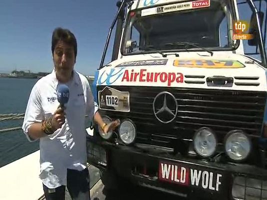 Dakar - Así es el camión en el que el equipo de TVE vivirá el Dakar 2012