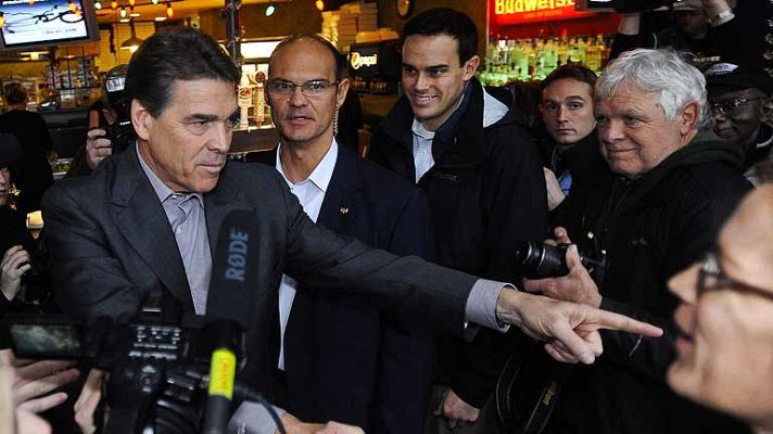 Telediario 1 - Estados Unidos comienza con el año la carrera presidencial