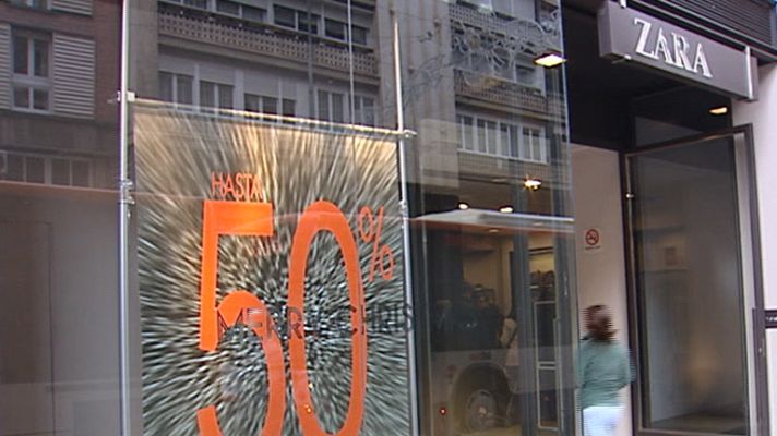Telediario 1 - Comienzan las rebajas