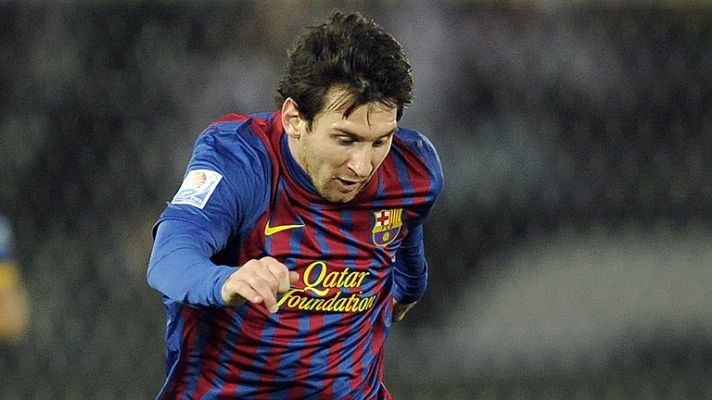 Telediario 1 - Messi regresa a Barcelona, Iniesta se entrena y Pinto renueva