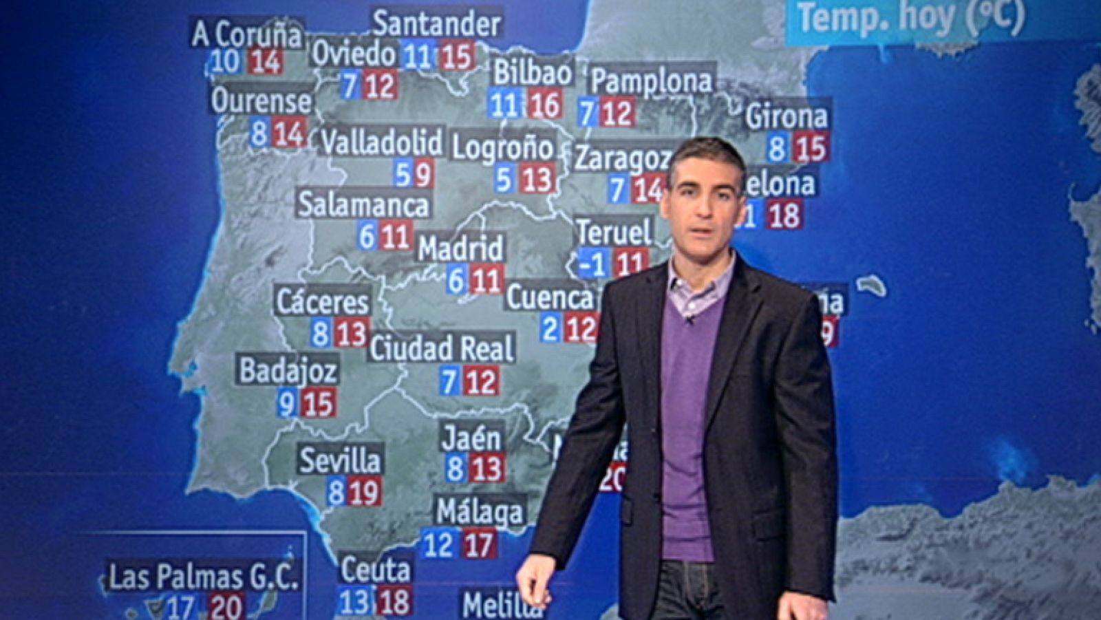 Vientos fuertes en Galicia, Asturias y nieblas en el interior