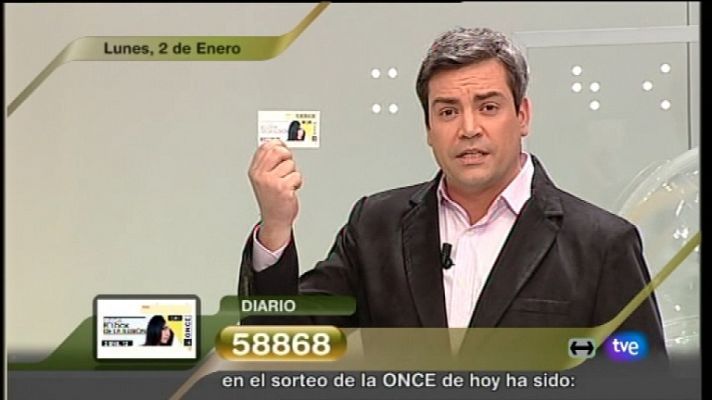 Sorteos ONCE - Sorteo ONCE - 02/01/12