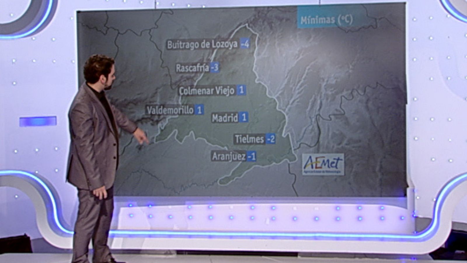 El tiempo en la Comunidad de Madrid - 03/01/12
