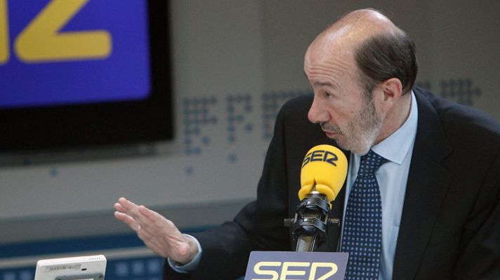 Telediario 1 - Rubalcaba opina sobre el paro