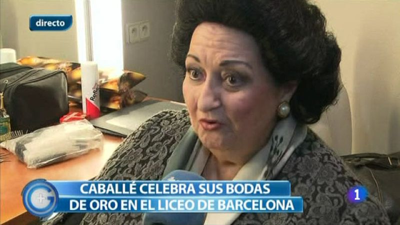 Montserrat Caballé cumple 50 años de carrera