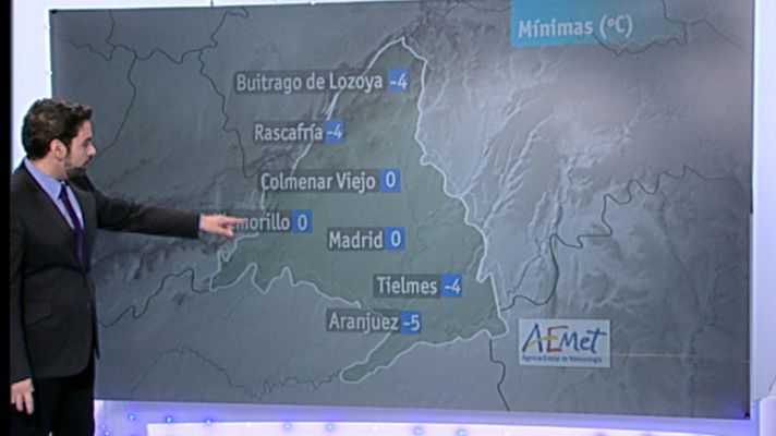 Informativo de Madrid - El tiempo en la Comunidad de Madrid - 04/01/12