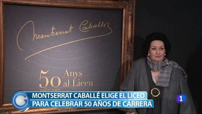 Mas Gente - Rebobinamos - Montserrat Caballé elige el Liceo para celebrar sus 50 años de carrera