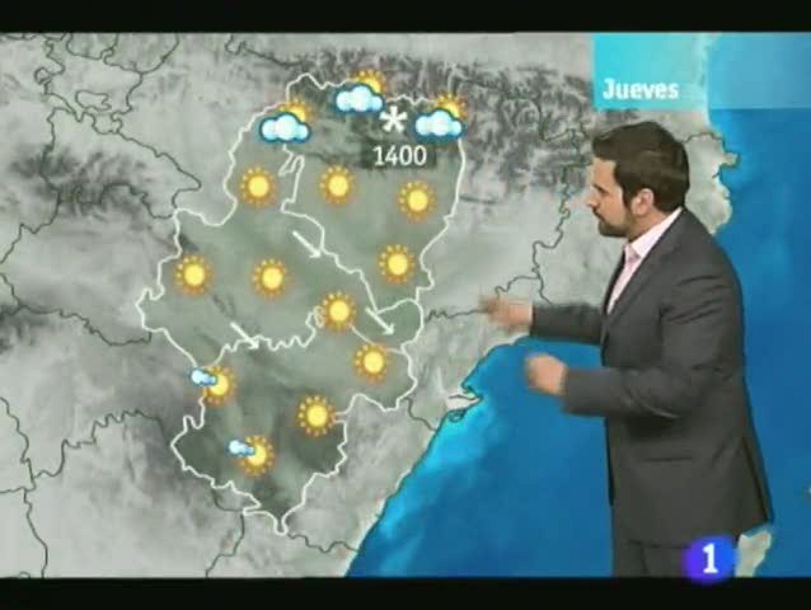 El tiempo en Aragón - 05/01/12 | Ver