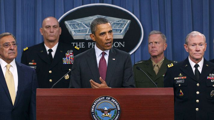 Telediario 1 - EE.UU. anuncia nueva estrategia de defensa con austeridad fiscal