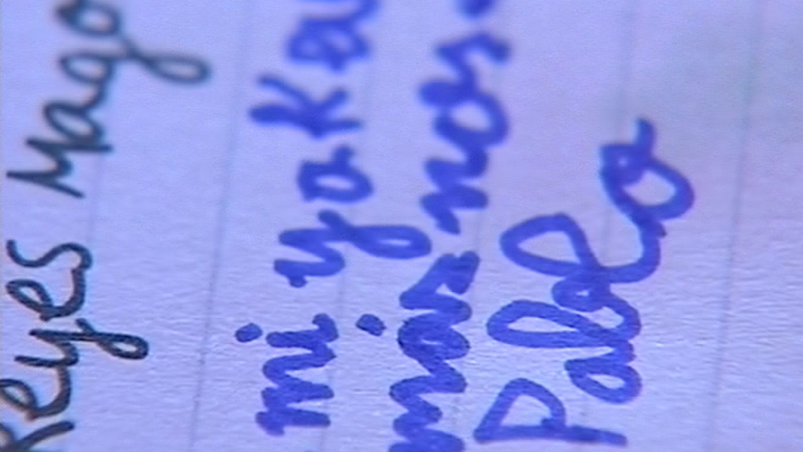 Carta a los Reyes magos