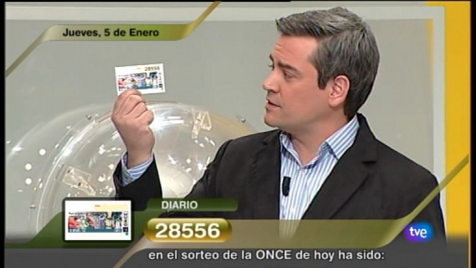 Sorteo ONCE - 05/01/12 - Ver ahora