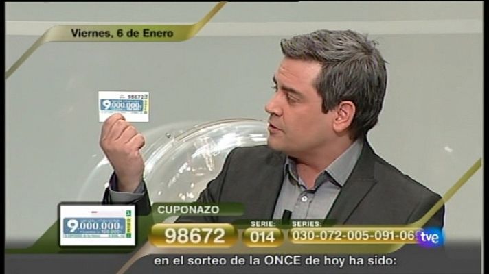 Sorteos ONCE - Sorteo ONCE - 06/01/12