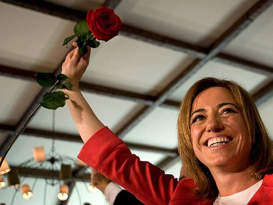 Informativo 24h - Carme Chacón anuncia su candidatura a la Secretaría General del PSOE