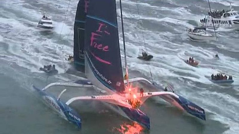 El 'Julio Verne' de la vela