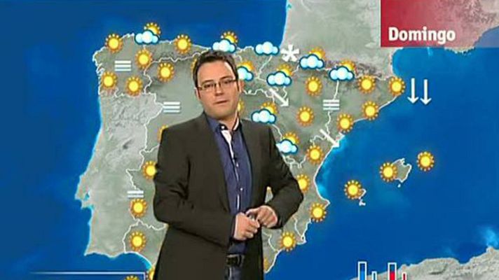 El tiempo - Muy nuboso en el norte del País Vasco y de Navarra