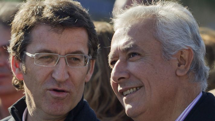 Telediario 1 - Acusaciones entre partidos