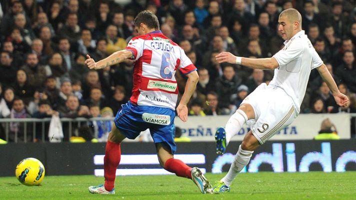 Telediario 1 - El Real Madrid, a golpe de goleada