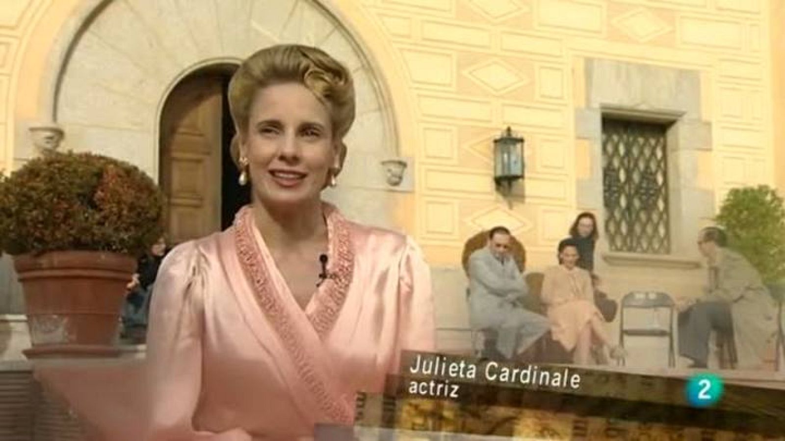 Miradas 2 - Rodaje "una carta para Evita"