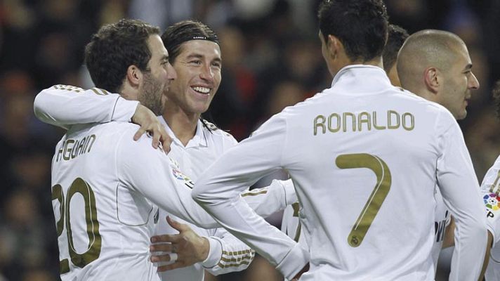 Telediario 1 - El cinco, número de la suerte madridista