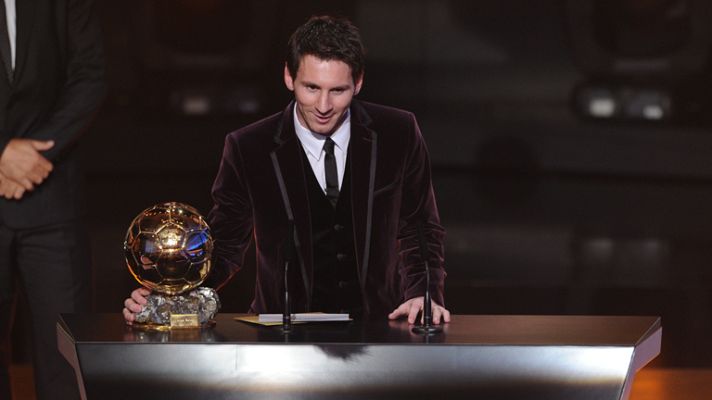 Messi, tres veces de 'oro'