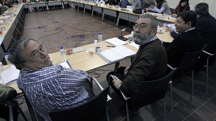 Telediario 1 - Acuerdo parcial de reforma laboral