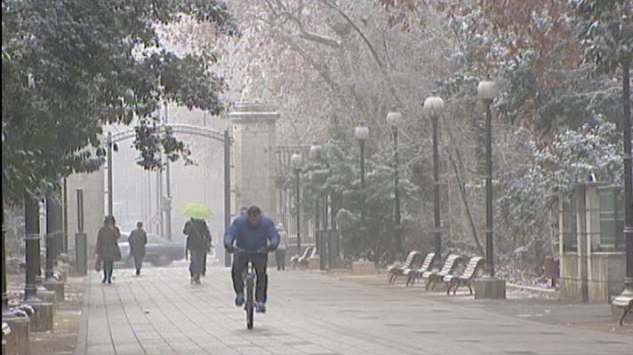 El tiempo - Viento fuerte en el Estrecho y heladas en el norte de la Península