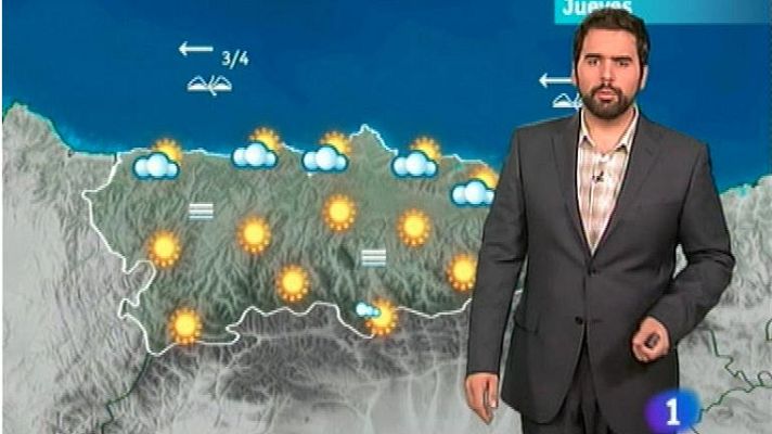 Panorama Regional - El tiempo en Asturias - 11/01/12