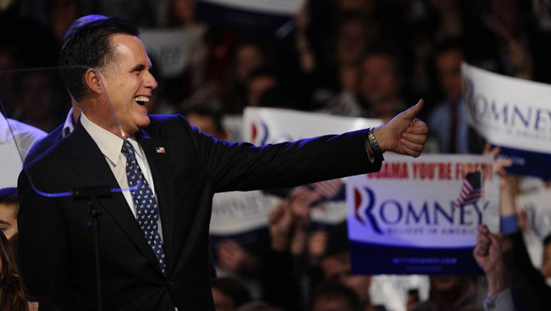 Mitt Romney arrasa con el 40 % de los votos en las primarias de New Hampshire