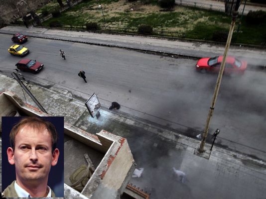  - Muere un periodista francés durante una manifestación en la ciudad siria de Homs